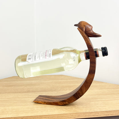 Balancing Wine Bottle Holder - Dolphin