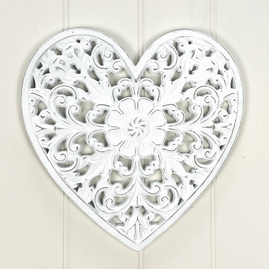 Wooden Wall Mounted Heart