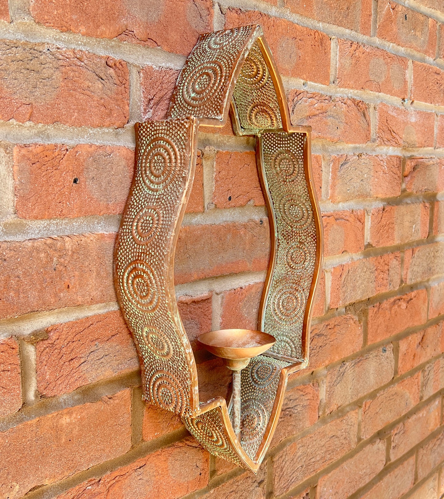 Moroccan Style Wall Mounted Candle Holder