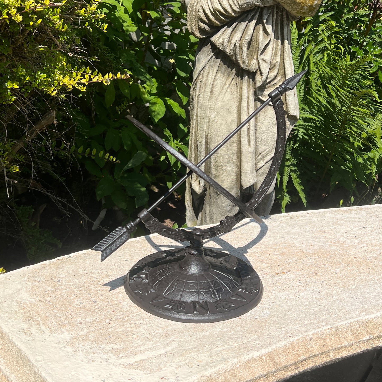 Armillary Sundial – Cast Iron