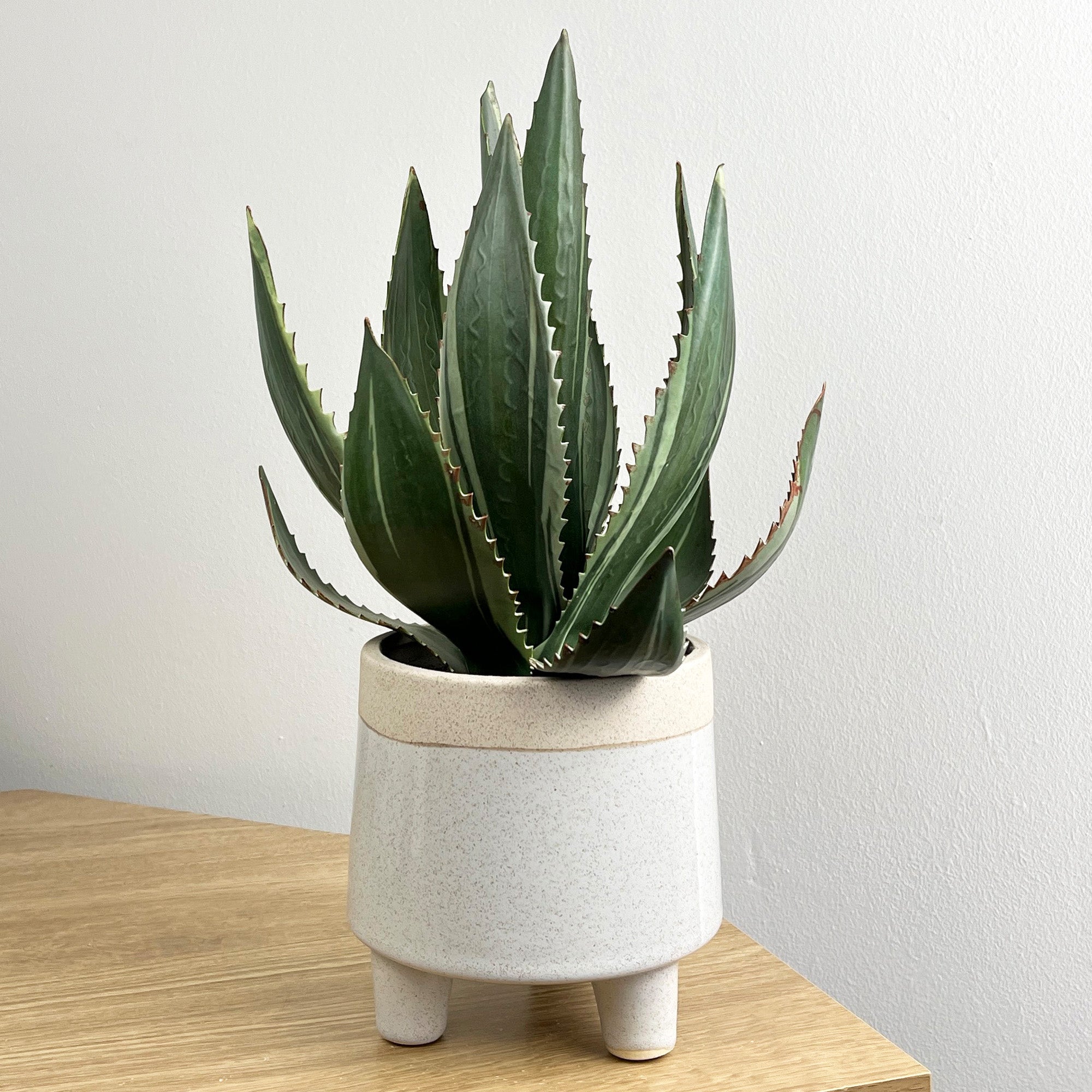 artificial aloe vera plant in pot 33.5cm Artificial Aloe Vera Plant in Pot – Alfie Francis
