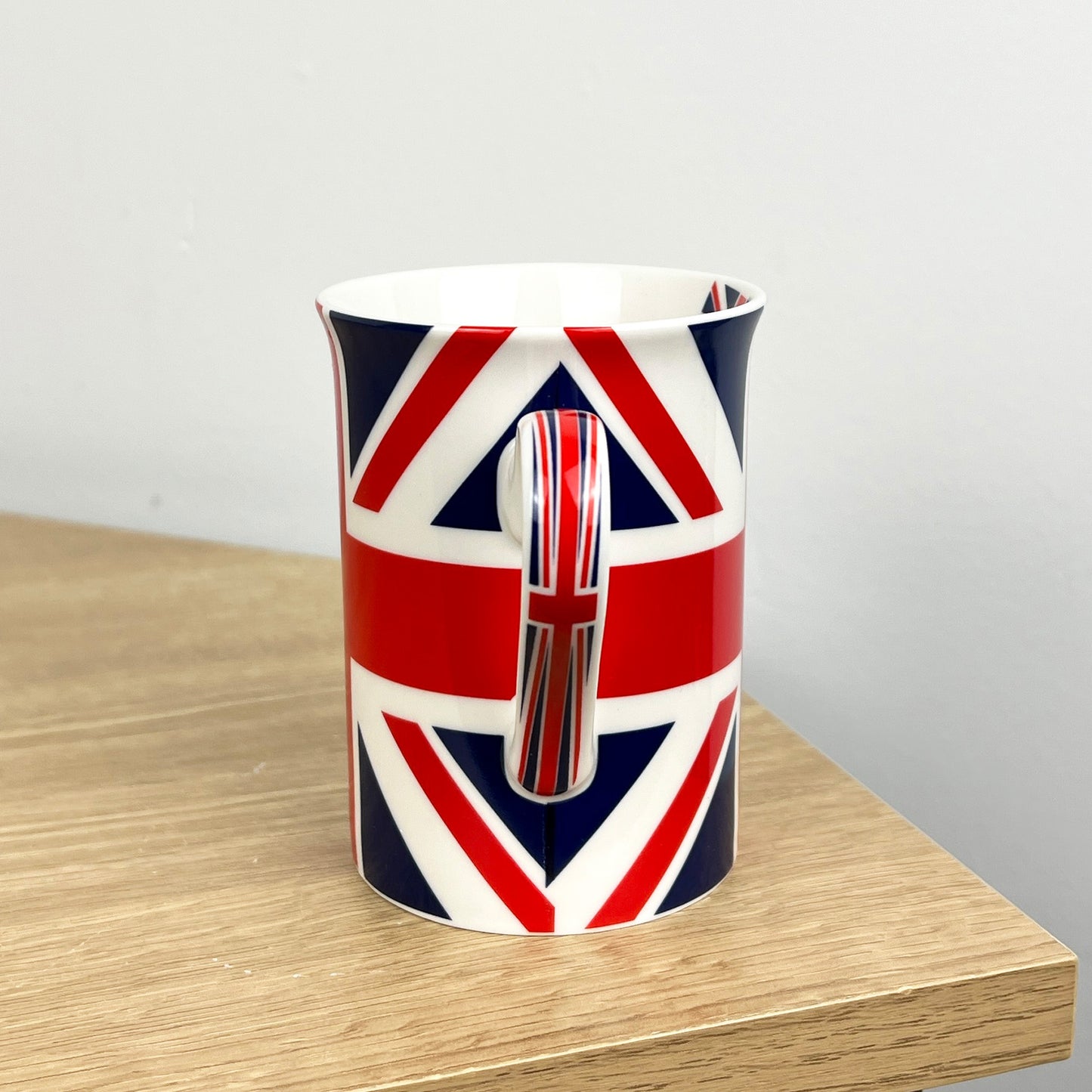 Set of 2 Union Jack UK Flag 250ml Mugs - Fine China