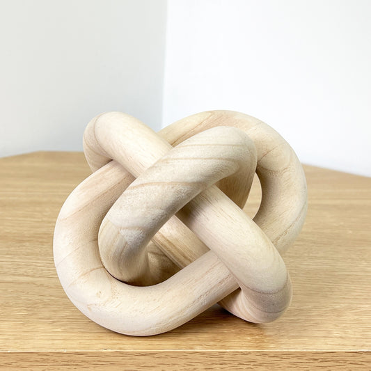 Wooden Knot Ornament
