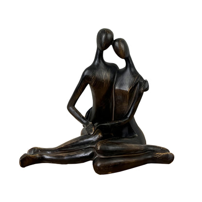 Large Abstract Romantic Couple Sculpture