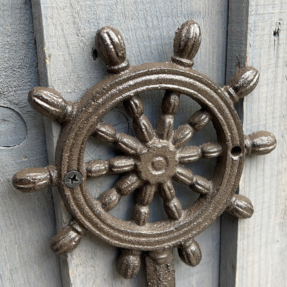 Ship's Wheel Wall Hook