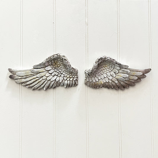 Pair of Wall Mounted Angel Wings
