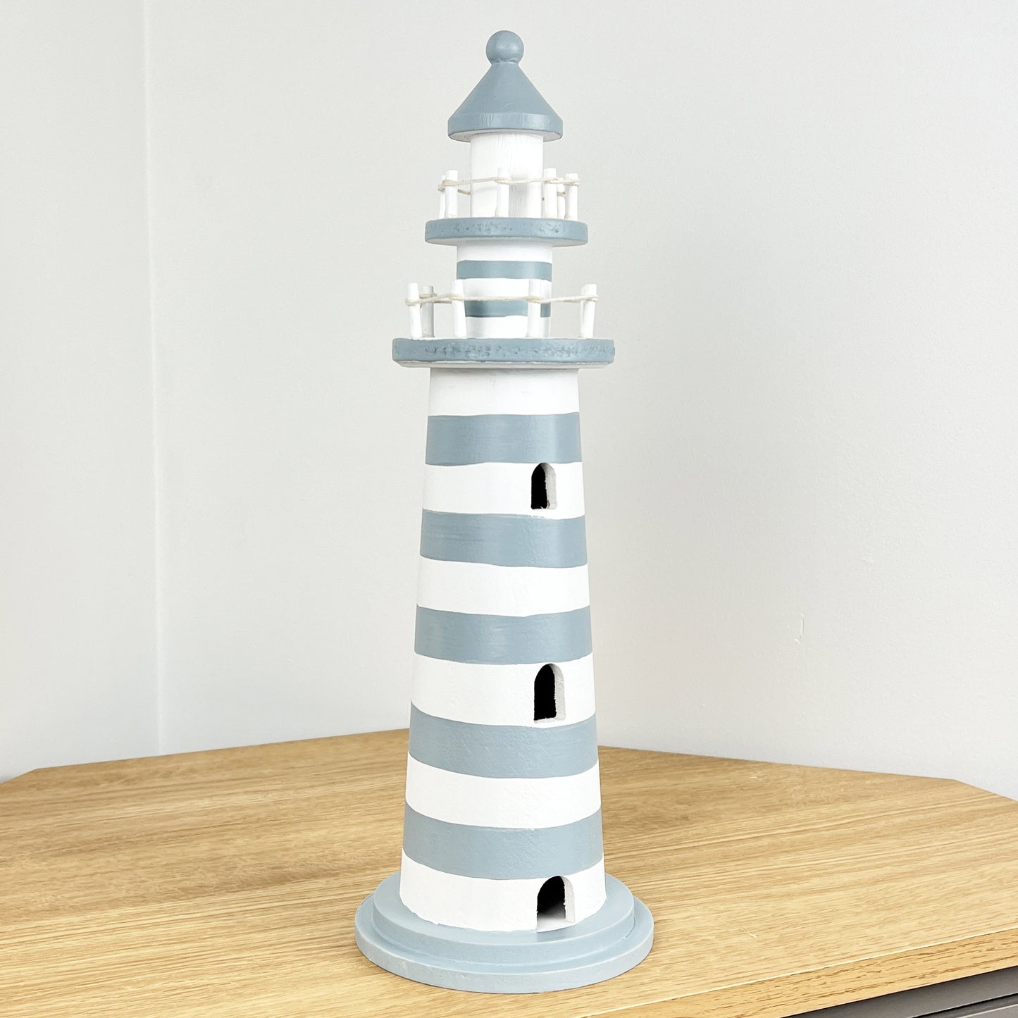 15" Wooden Lighthouse Ornament
