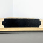 26.5cm 'The Poo Room' Cast Iron Wall Sign / Plaque