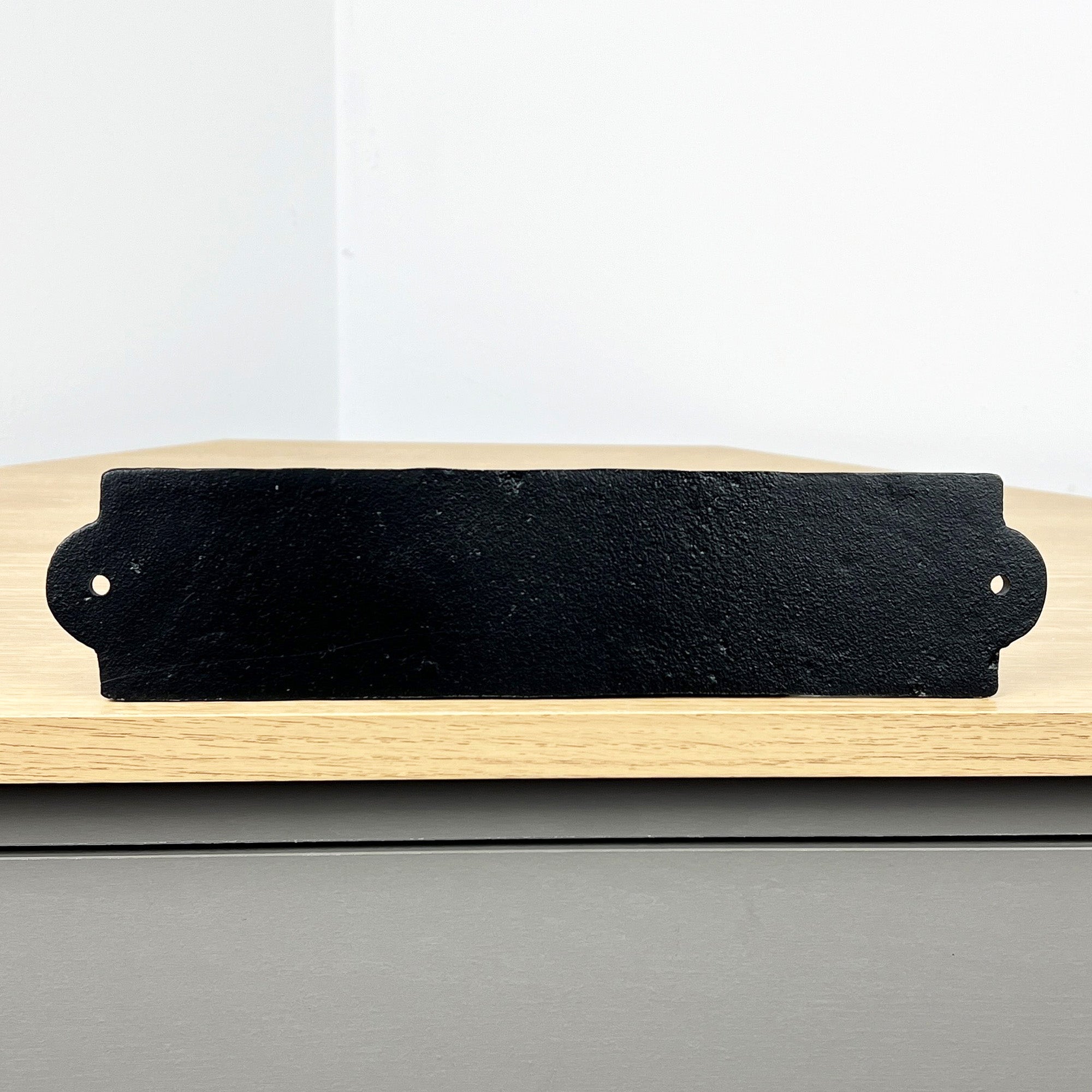 26.5cm 'The Poo Room' Cast Iron Wall Sign / Plaque
