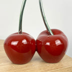 24.5cm Tall Funky Cherries Ornament - Resin