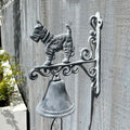 Scotty Dog Outdoor Garden Wall Bell – Cast Iron