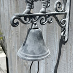 Scotty Dog Outdoor Garden Wall Bell – Cast Iron