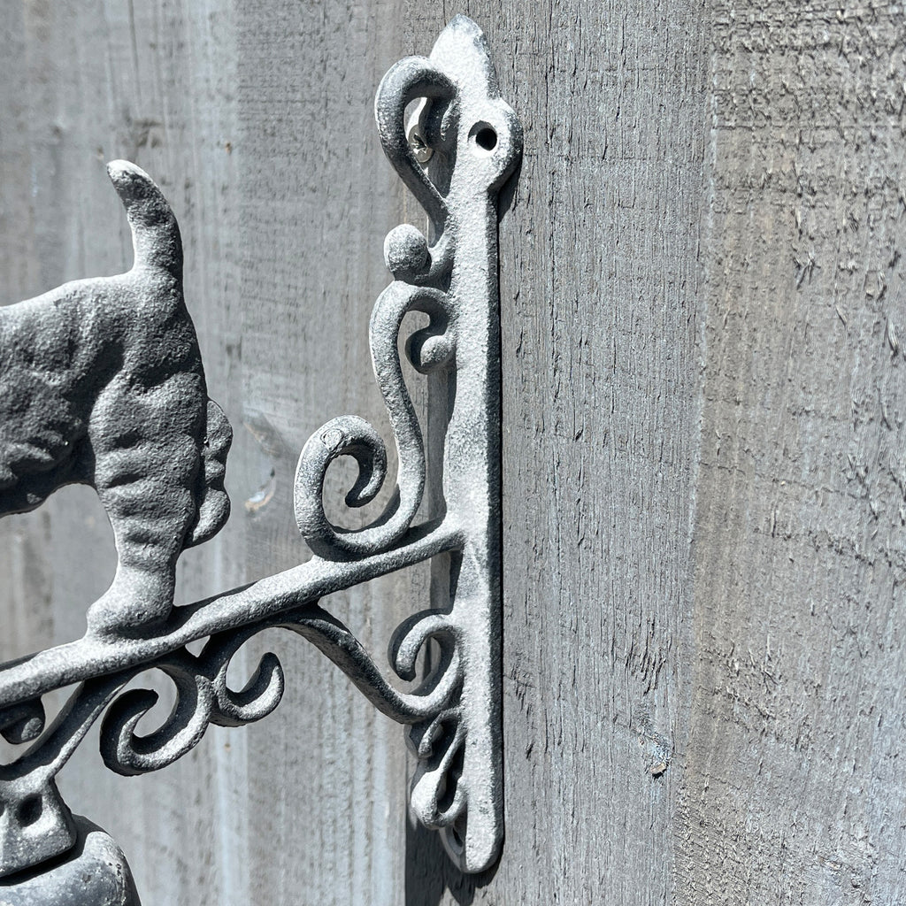 Scotty Dog Outdoor Garden Wall Bell – Cast Iron