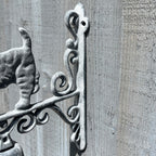 Scotty Dog Outdoor Garden Wall Bell – Cast Iron