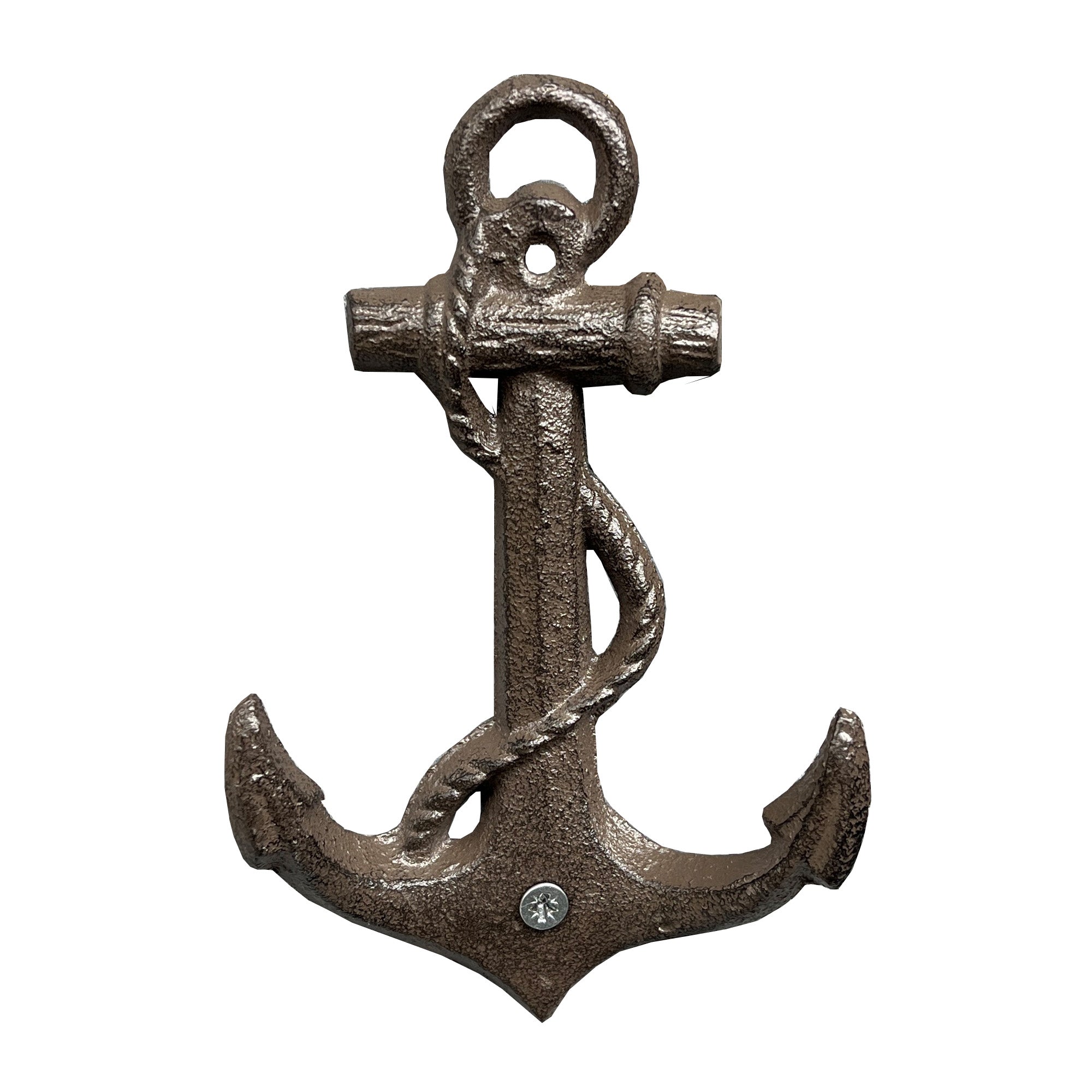 17cm Anchor Wall Hook - Cast Iron