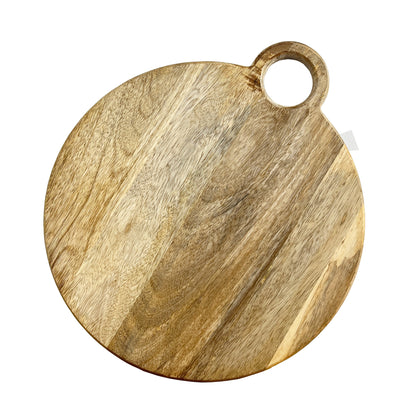 30cm Round Mango Wood Chopping Board