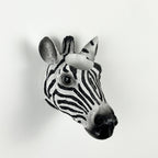 Zebra Head Wall Planter - Resin