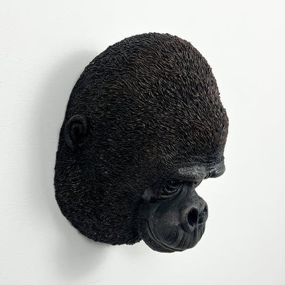 Gorilla Head Wall Decoration – Resin