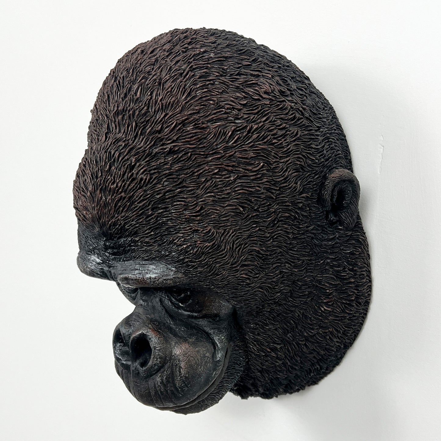 Gorilla Head Wall Decoration – Resin