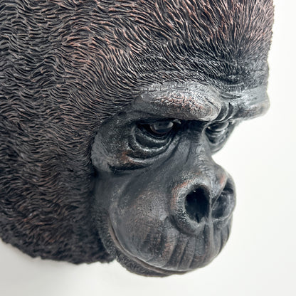 Gorilla Head Wall Decoration – Resin