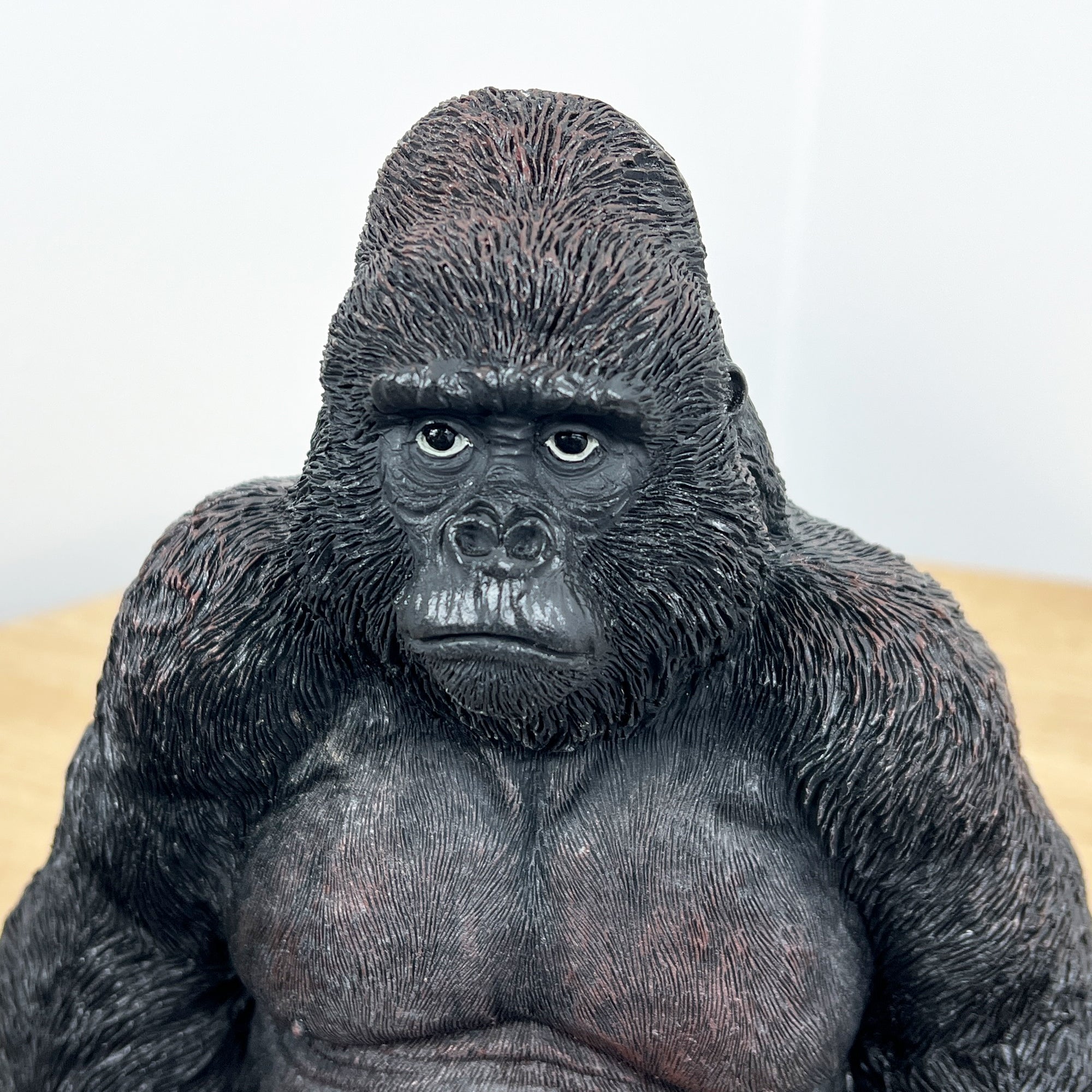 10.5” Gorilla on Bathroom Scales – Resin