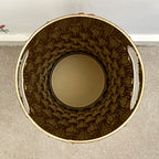 55.5cm Large Indoor Umbrella Stand / Holder - Antique Gold Finish