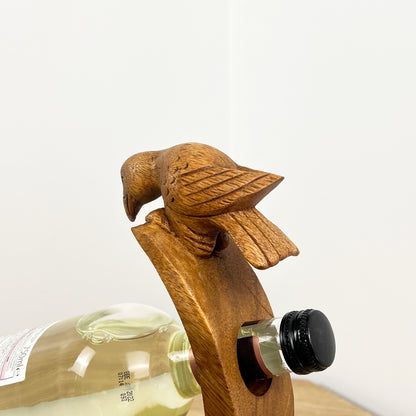 Balancing Wine Bottle Holder - Tropical Bird