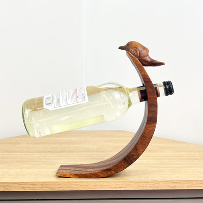 Balancing Wine Bottle Holder - Dolphin