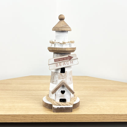 VintageWoodenLighthouseOrnamentforBathroom-1