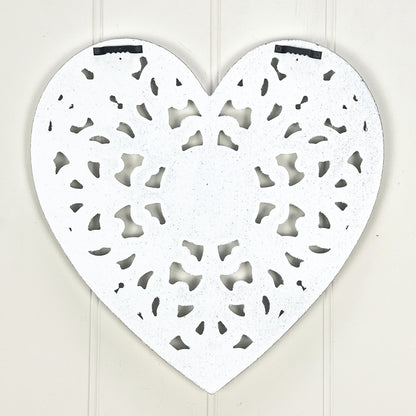 Wooden Wall Mounted Heart