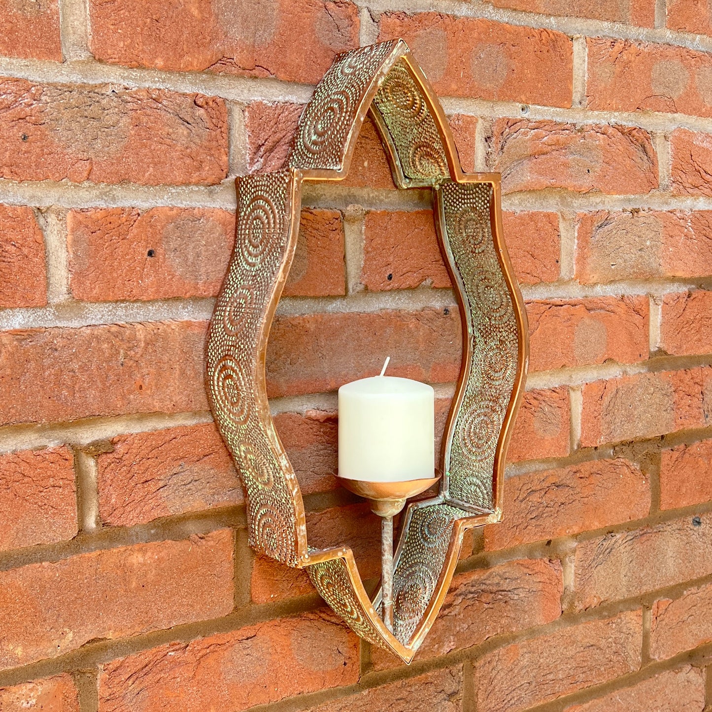 Moroccan Style Wall Mounted Candle Holder
