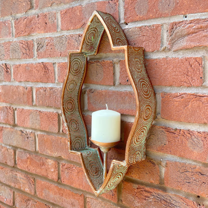 Moroccan Style Wall Mounted Candle Holder