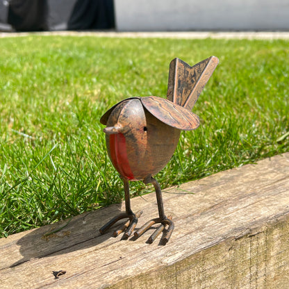 Metal Robin Garden Ornament