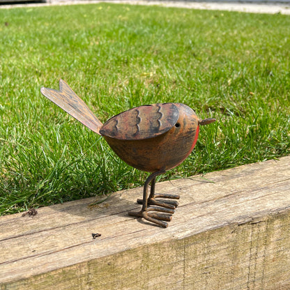 Metal Robin Garden Ornament