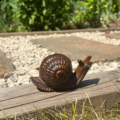 Cast Iron Snail Ornament