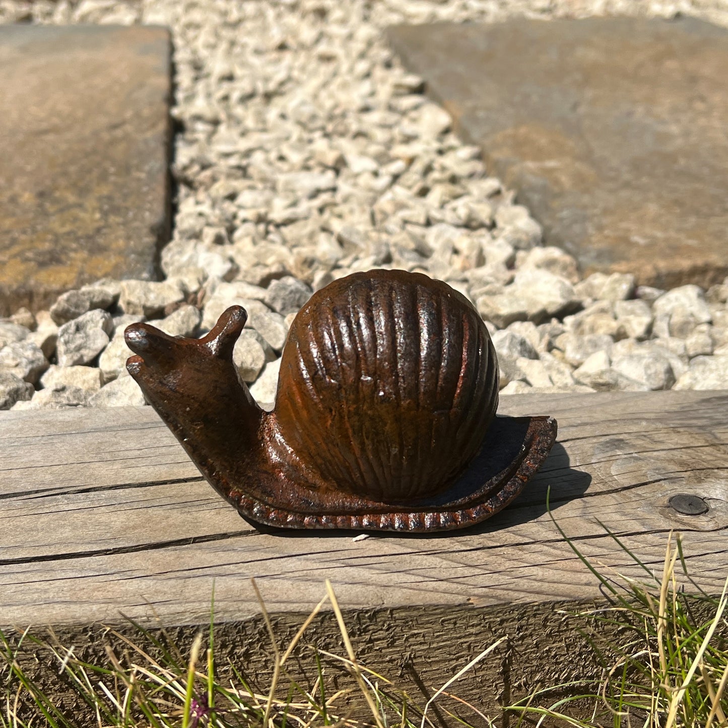 Cast Iron Snail Ornament