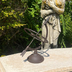 37cm Armillary Sundial – Cast Iron
