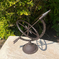 37cm Armillary Sundial – Cast Iron