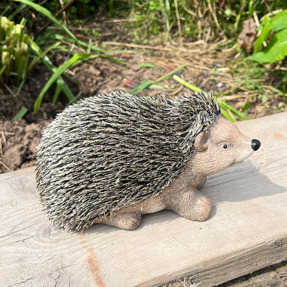 Hedgehog Garden Ornament - Ceramic