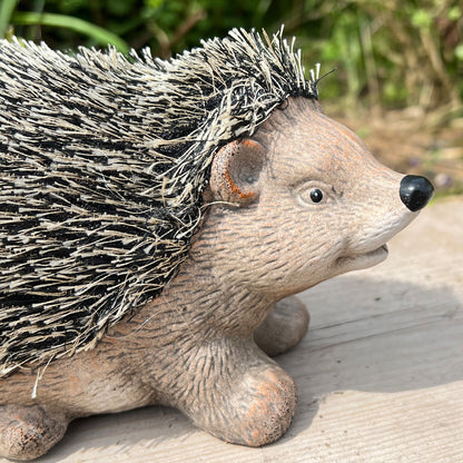 Hedgehog Garden Ornament - Ceramic