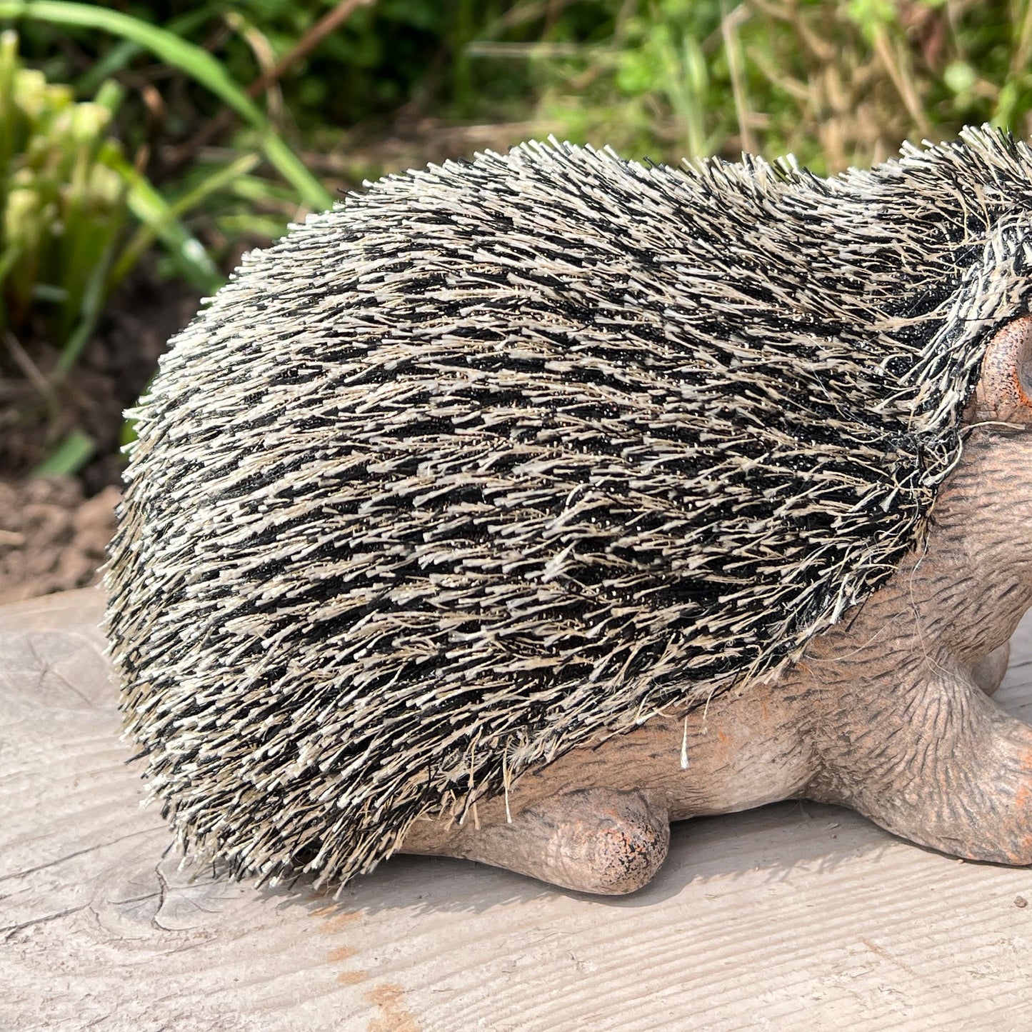 Hedgehog Garden Ornament - Ceramic