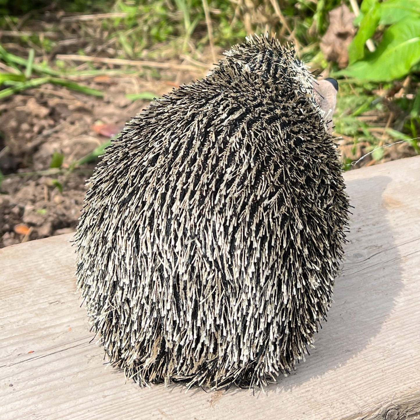 Hedgehog Garden Ornament - Ceramic