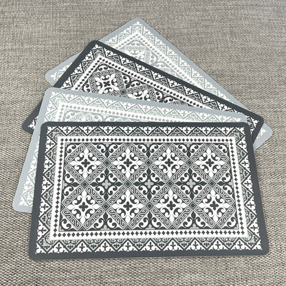 Wipeable PVC Moroccan Tile Placemats - 43cm x 28cm