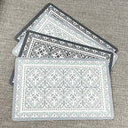 Wipeable PVC Moroccan Tile Placemats - 43cm x 28cm