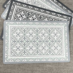 Wipeable PVC Moroccan Tile Placemats - 43cm x 28cm