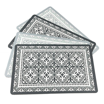 Wipeable PVC Moroccan Tile Placemats - 43cm x 28cm