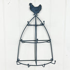 Wall Mounted Cockerel Mug Tree Holder