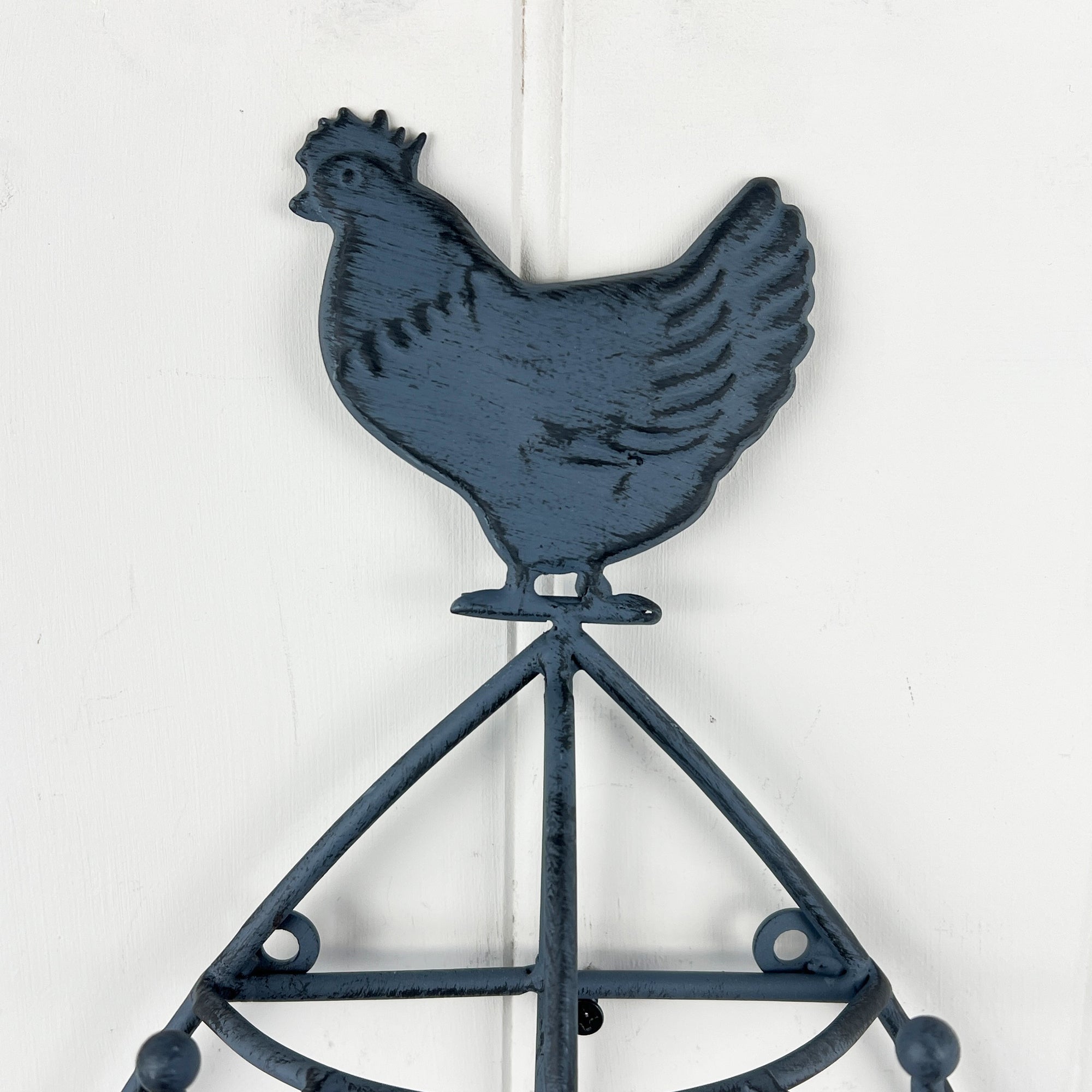 Wall Mounted Cockerel Mug Tree Holder