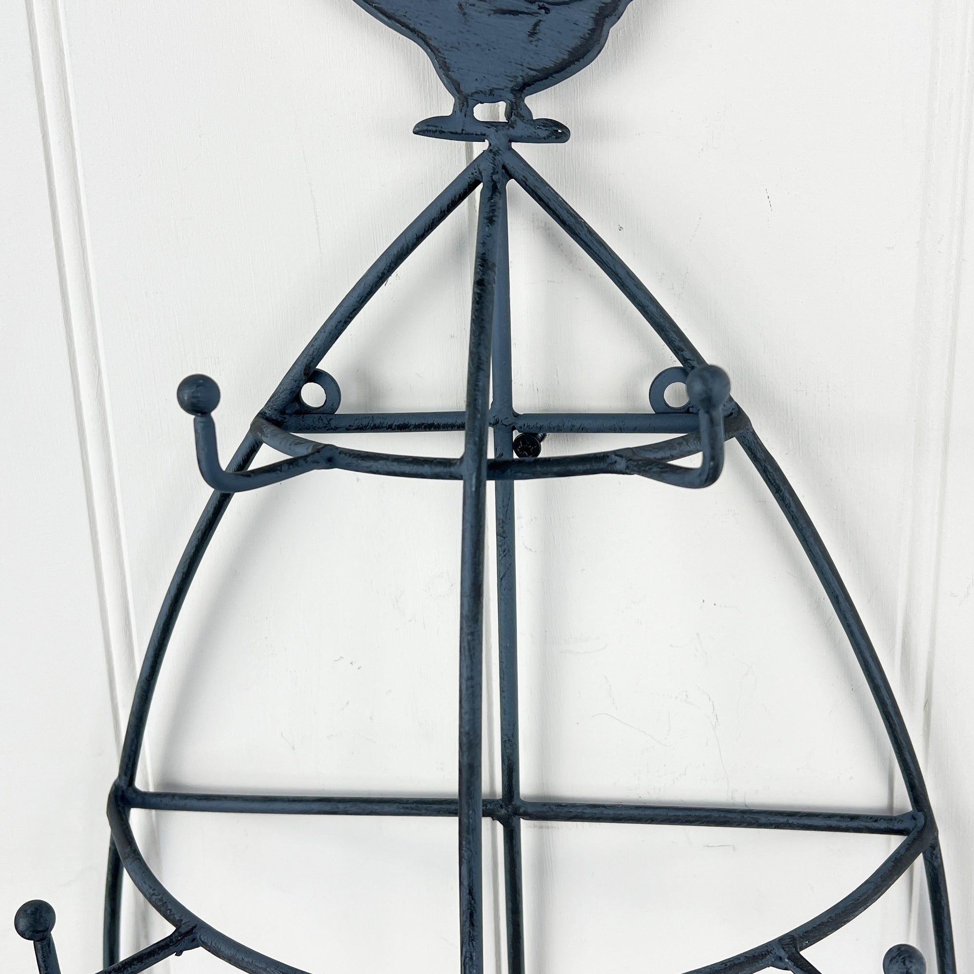 Wall Mounted Cockerel Mug Tree Holder