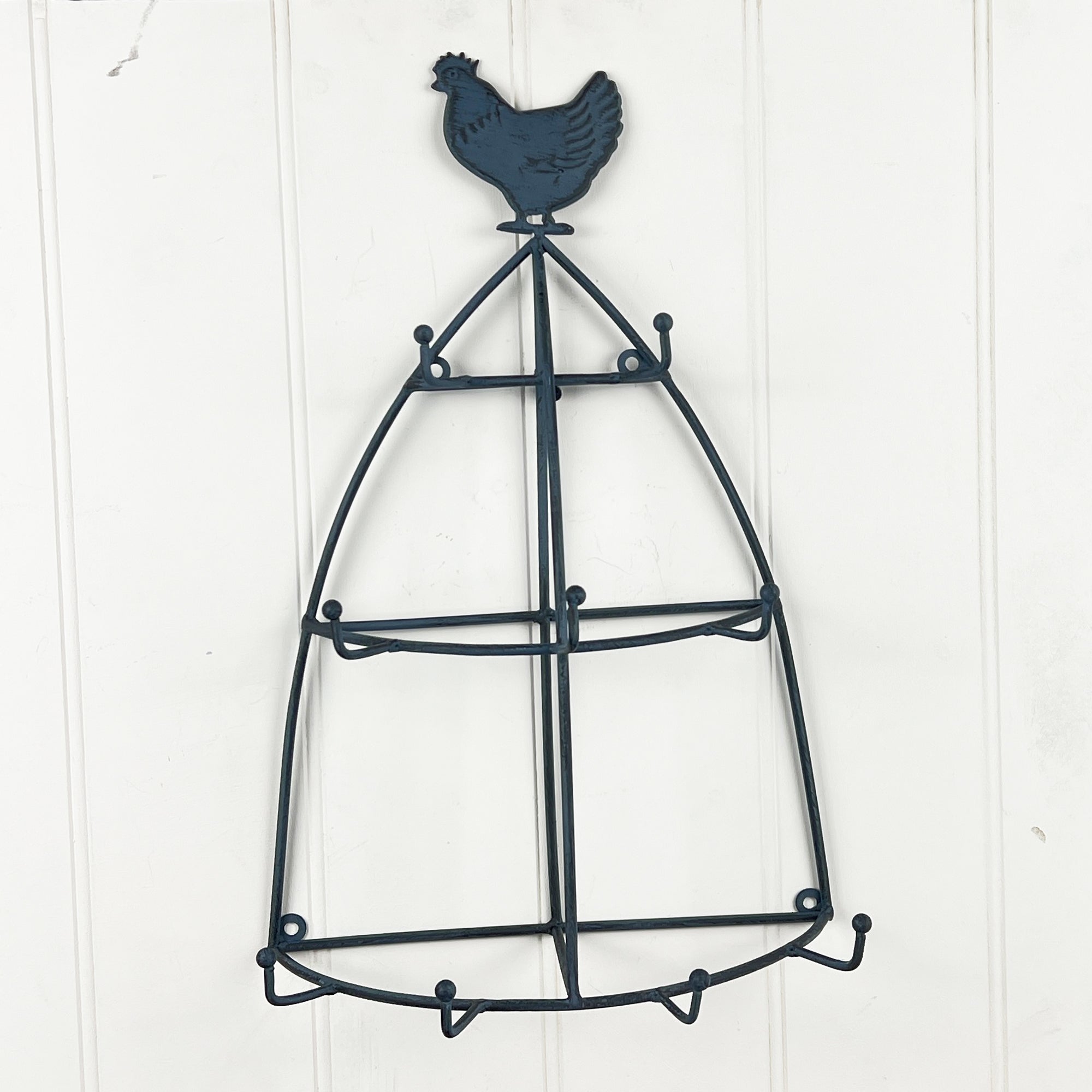 Wall Mounted Cockerel Mug Tree Holder